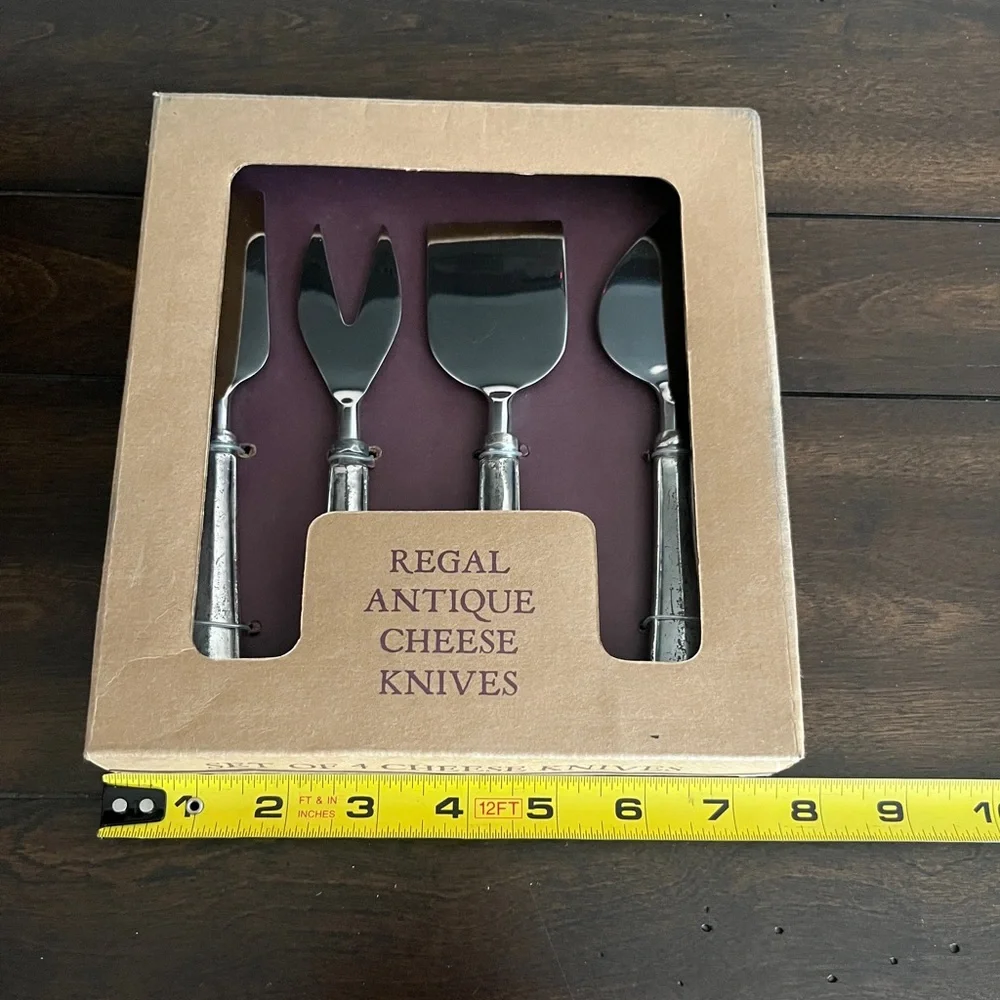 Sur La Table Regal Antique Cheese Knives – Set of 4 – NWT - Vintage - Gift Ready